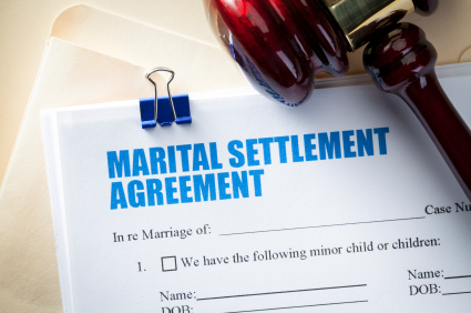 marital settlement agreement